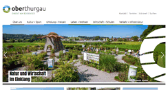 Desktop Screenshot of oberthurgau.ch